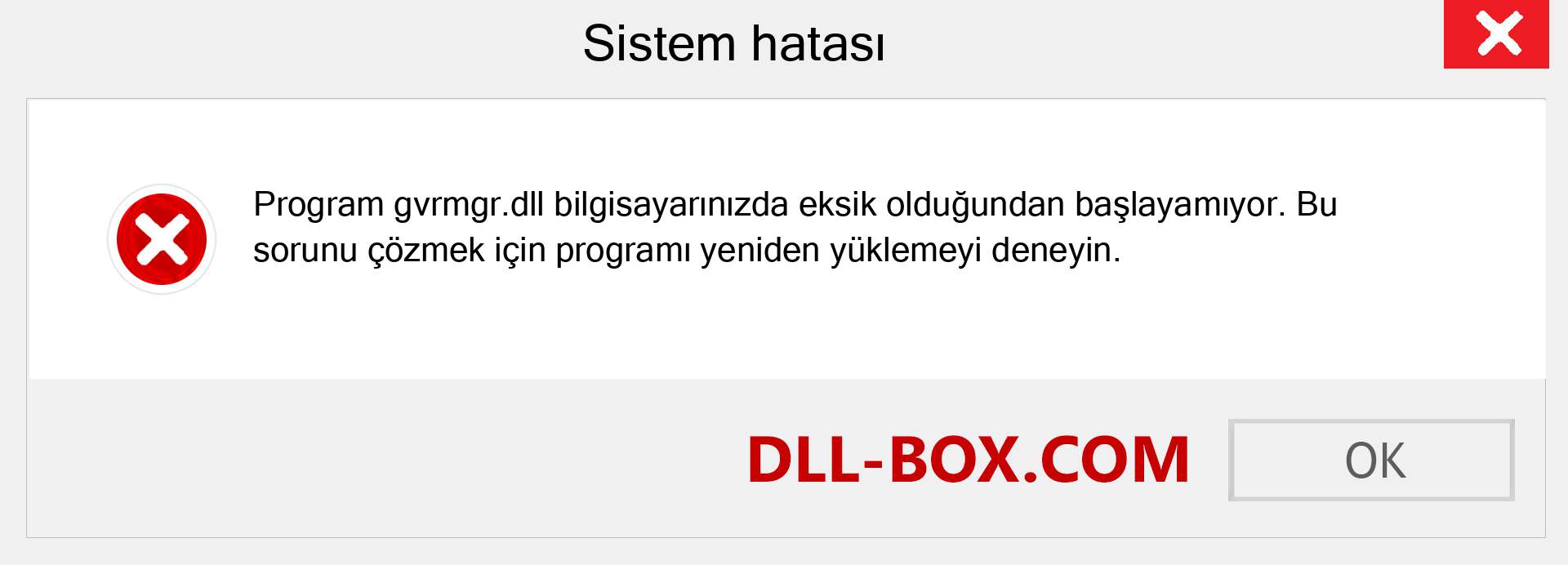 gvrmgr.dll dosyası eksik mi? Windows 7, 8, 10 için İndirin - Windows'ta gvrmgr dll Eksik Hatasını Düzeltin, fotoğraflar, resimler